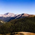 View at Independence Pass off HWY 82 in CO.