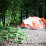 Our tent in Tennessee 2010