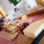 The buffet at Kilcullen House