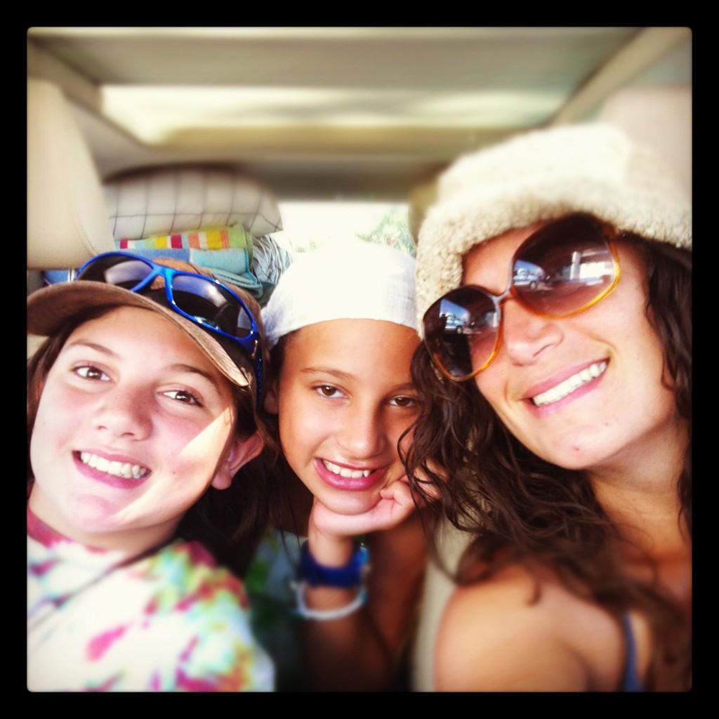 Hello from the car - Road Trip 2012